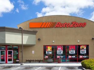 অটো জোন স্টোর সাইনবোর্ড