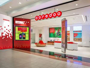 ওরেডু শপ সাইনবোর্ড